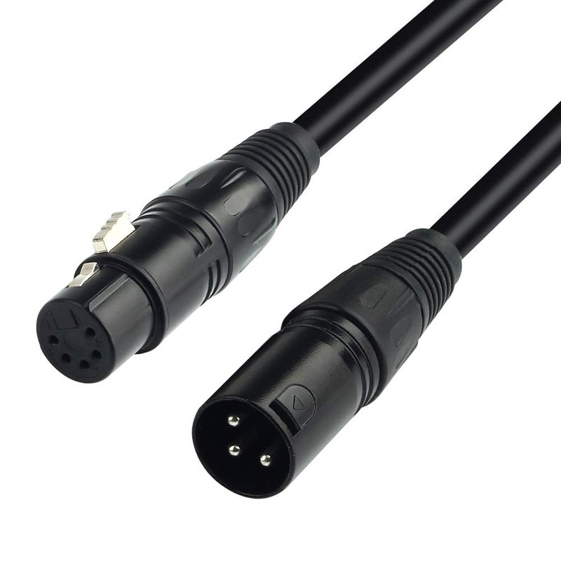 SiYear XLR Male 3 Pin to XLR Female 5 Pin & Female 3 Pin to Male 5 Pin Audio Cable, for Microphone DMX Stage Light Turnaround Etcï¼ˆ1Set / 2Pack - Image 3